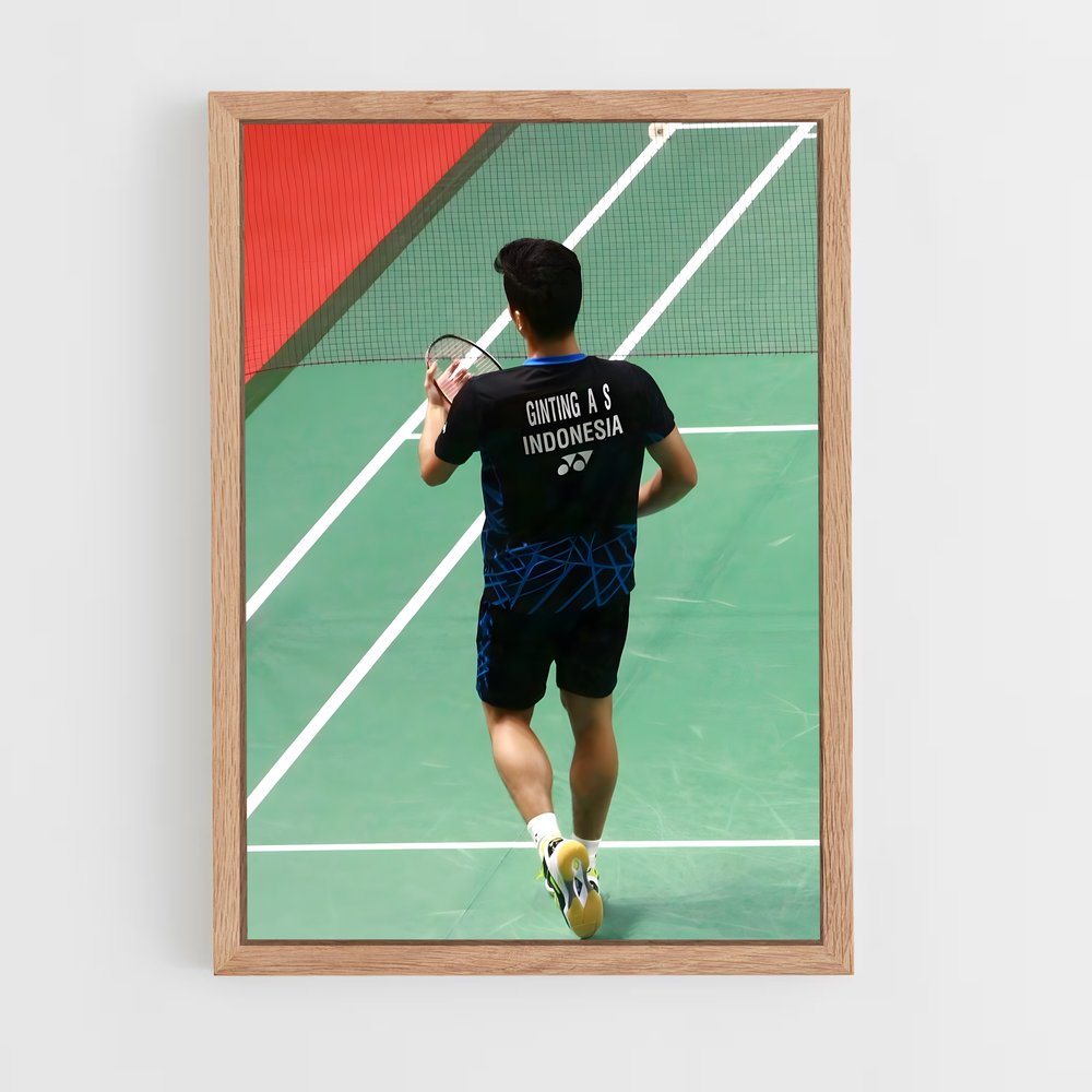 Poster Serve Ace – affiche Badminton (vue 4)